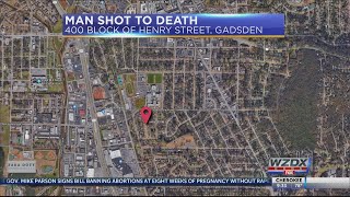 Gadsden man fatally shot, investigation still underway