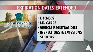 PennDOT extends expiration dates
