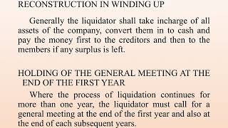 SJCTNC 19CM617 COMPANY LAW-UNIT V WINDING UP OF A COMPANY