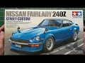 building the tamiya nissan fairlady 240z 1 24 scale plastic model car part 2