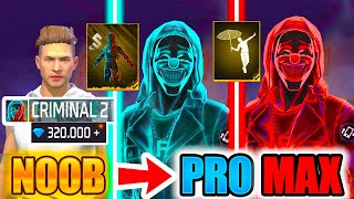 2023👉*FINAL*🔥300.000💎CRIMINAL 2.0 Free Fire NOOB TO PRO