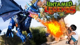 How to Tame a Dragon | UNTAMED LEGENDS DRAGON Vulcan Wowwee Toys TOY REVIEW