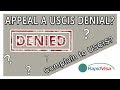 Can I Complain to USCIS or Appeal a Denial?