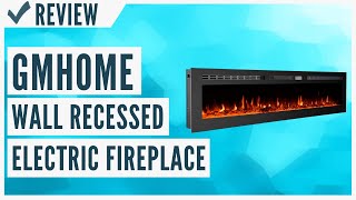 GMHome 70 Inches Wall Recessed Electric Fireplace Review