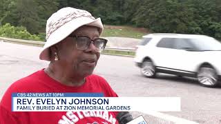 Families upset about upkeep of Zion Memorial Gardens Cemetery