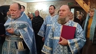 В праздник Введения во храм Пресвятой Богородицы