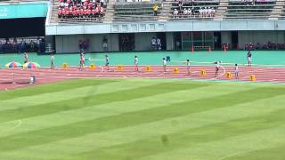 第４１回関東陸上競技大会　女子共通２００ｍ　決勝