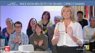 Cuperlo (PD): 'La riunione di stanotte con Orlando e Damiano? Ero presente a mia insaputa'