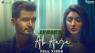 "Ab AaJaa "  Gajendra Verma | Jonita Gandhi | Full Video Song | #Subscribe For More Videos