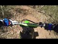 klx 140 l enduro trail ride