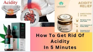 How To Get Rid Of Acid Reflux With Cannavedic Acidity Reflux Powder | Acidity Relief Solutions