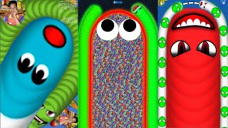 Worms Zone .io - hungry Snake/Wormate.io/slither.io #short video