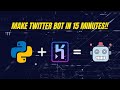 Make Twitter Retweet Bot in 15 Minutes Using Python 🤖 | Tweepy