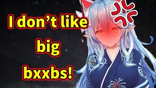 Yukihana Lamy doesn't like her big thingy