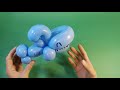 one balloon shark twisting tutorial 單條氣球鯊魚教學