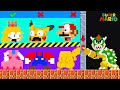 Super Mario Bros. but Team Mario got lost in the Body Swap Machine | Game Animation