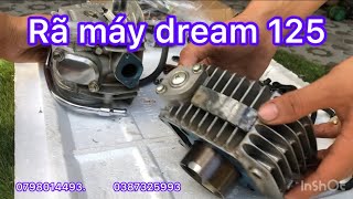 Rã máy dream 125 đời 2022