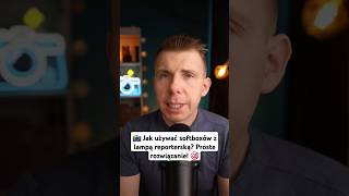 Jak korzystać z modyfikatorów Bowens z lampą reporterską? | Jacek Sierżyński #shorts