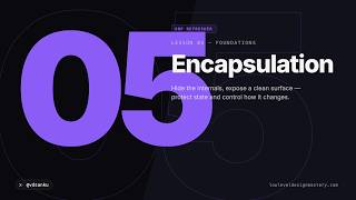 Encapsulation in OOP — Python & Java Explained | OOP Refresher #5 LowLevelDesign Mastery