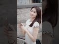 tiktok 抖音 街拍美女 紧身牛仔裤 83