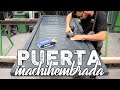 PUERTA MACHIHEMBRADA en hierro y aluminio