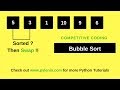 Bubble Sort | Competitive Coding Interview Question