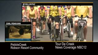 PebbleCreek - Tour De Creek - NBC12 News Coverage