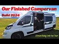 Citroen Relay Campervan Our Finished Van build Tour Vanlife uk/#Vanlife van life.