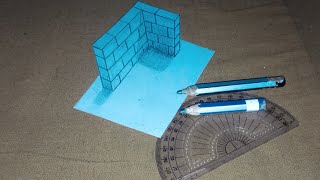 how to prepare a 3D Illusion Art.!! how to prepare unique 3D Illusion Art in easy how to optical Art