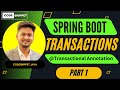 Spring Transactions and @Transactional Annotation Explained | Part 1