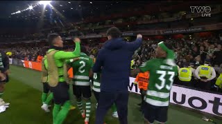 Sporting knock Arsenal out of the Europa League!