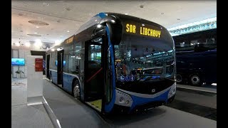 SOR NS 12 DIESEL CITY BUS SOR LIBCHAVY  WALKAROUND AND INTERIOR