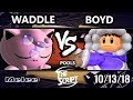 The Script -  Waddle (Jigglypuff) Vs.  Boyd (Ice Climbers) - Smash Melee Round Robin Pools