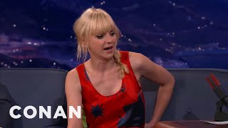 Anna Faris Made Out With Her TV Mom | CONAN on TBS