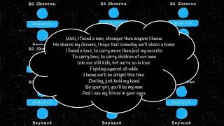 Ed Sheeran & Beyonce - Perfect Duet (Lyrics)