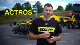 Інтенсивний обробіток ґрунту за один прохід дисколаповим культиватором ACTROS RO