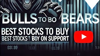 Top Stocks to Buy During a Bear Market 🛑🛑 | Best Support Level Picks!🛑🛑