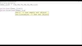 print unique elements from a list Python