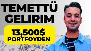 Aralık Ayindaki Tüm Temettü Gelirim| 13,500$ PORTFÖY