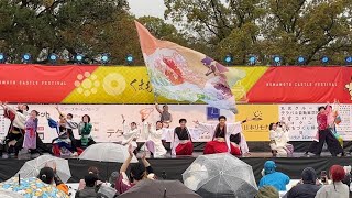 ［4K］紫緑【披露演舞】九州がっ祭2024・YOSAKOI九州中国祭りin熊本/二の丸会場