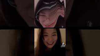 bambam and seulgi playing Instagram filters #seulgi #redvelvet #bambam #got7 #smentertainment #jyp