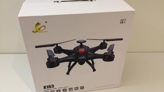 Xinlin X163F 5.8G FPV - unboxing