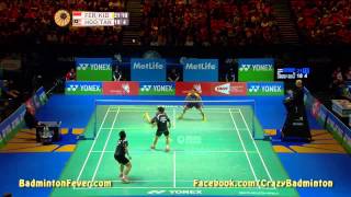 Crazy Rally - 2014 All England - Kido/Fernaldi vs Tan/Hoon