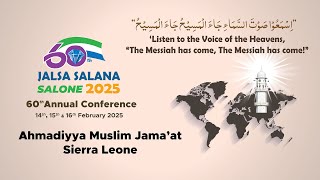 Live | 60th Jalsa Salana Sierra Leone