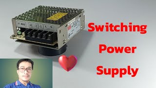 Switching Power Supply #การต่อใช้งาน #วิธีปรับโวล์ท #การดูสเป็คของสวิทช์ชิ่ง#ต่อสายเทสระบบ#diybychat