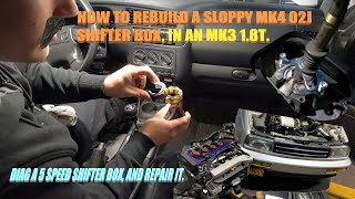 Fixing a Volkswagen sloppy shifter box 02j swapped MK3