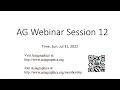 [AsiaGraphics Webinar] Session 12