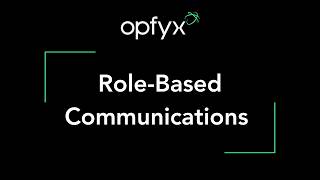 Role-Based Communications