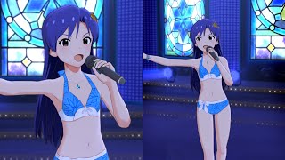 【ミリシタ】如月千早 蒼い鳥 ソロMV【マイオンリースイムウェア】