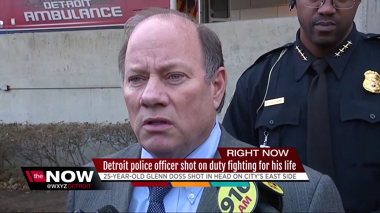 Detroit Police Officer Shot On Duty Fighting For His Life - YouTube